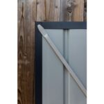 KOVINSKA VRTNA HIŠKA GLOBEL LEAN TO 58 ANTRACIT Š155 X G242 X V203 - slika 4